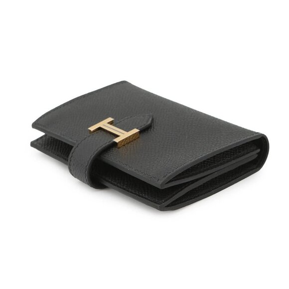 HERMES Bearn Card Case Size Mini Epsom Black - Picture 6 of 9